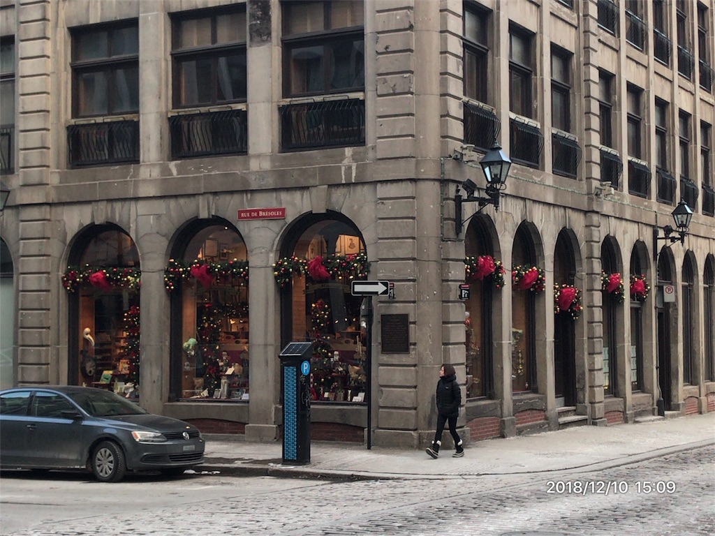 写真 12月のモントリオール旧市街さんぽでクリスマスマーケットを発見 モントリオールで赤ちゃんと暮らす