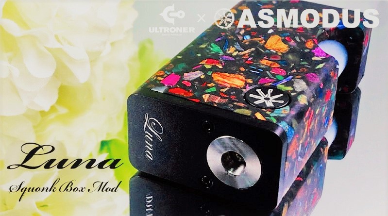 Ultroner x Asmodus Luna Squonk Box Mod  - Vape &  knick-knacks