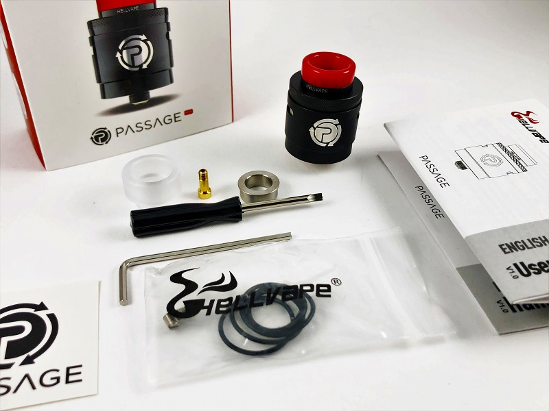 【アトマイザー】Hellvape Passage RDA - Vape & knick-knacks