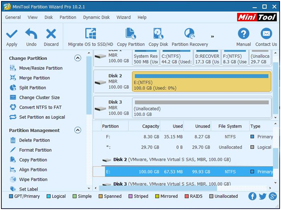 Windows 10 8 7 Vista Xpでパーティションを作成する最もよい方法 Patrickes Bouillaud S Diary