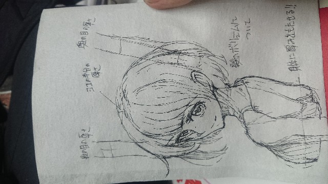 髪の毛ボリュームについて イラスト お絵かき上達記録