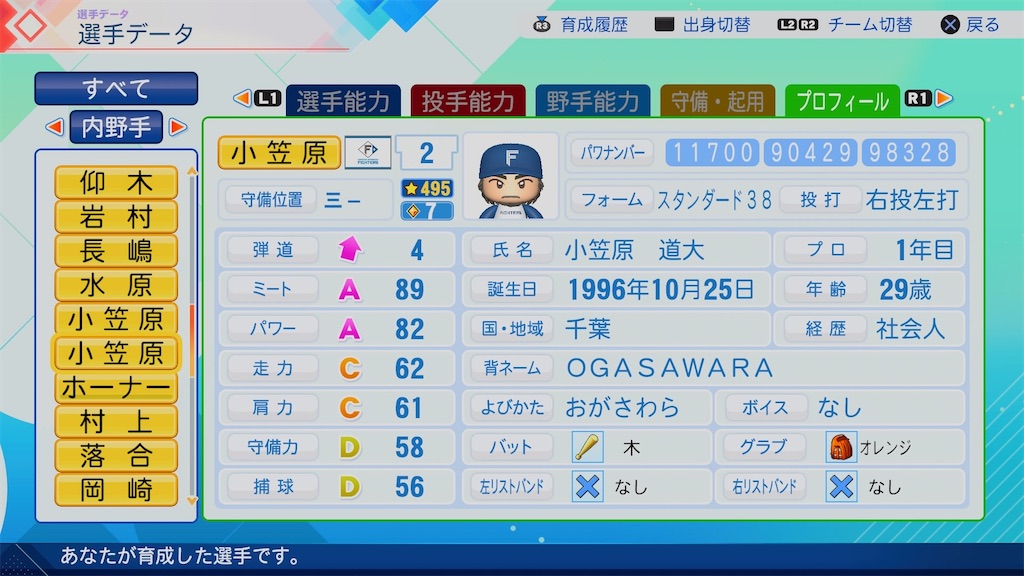 小笠原 道大2003(パワプロ2026再現選手) - パワプロたんのブログ