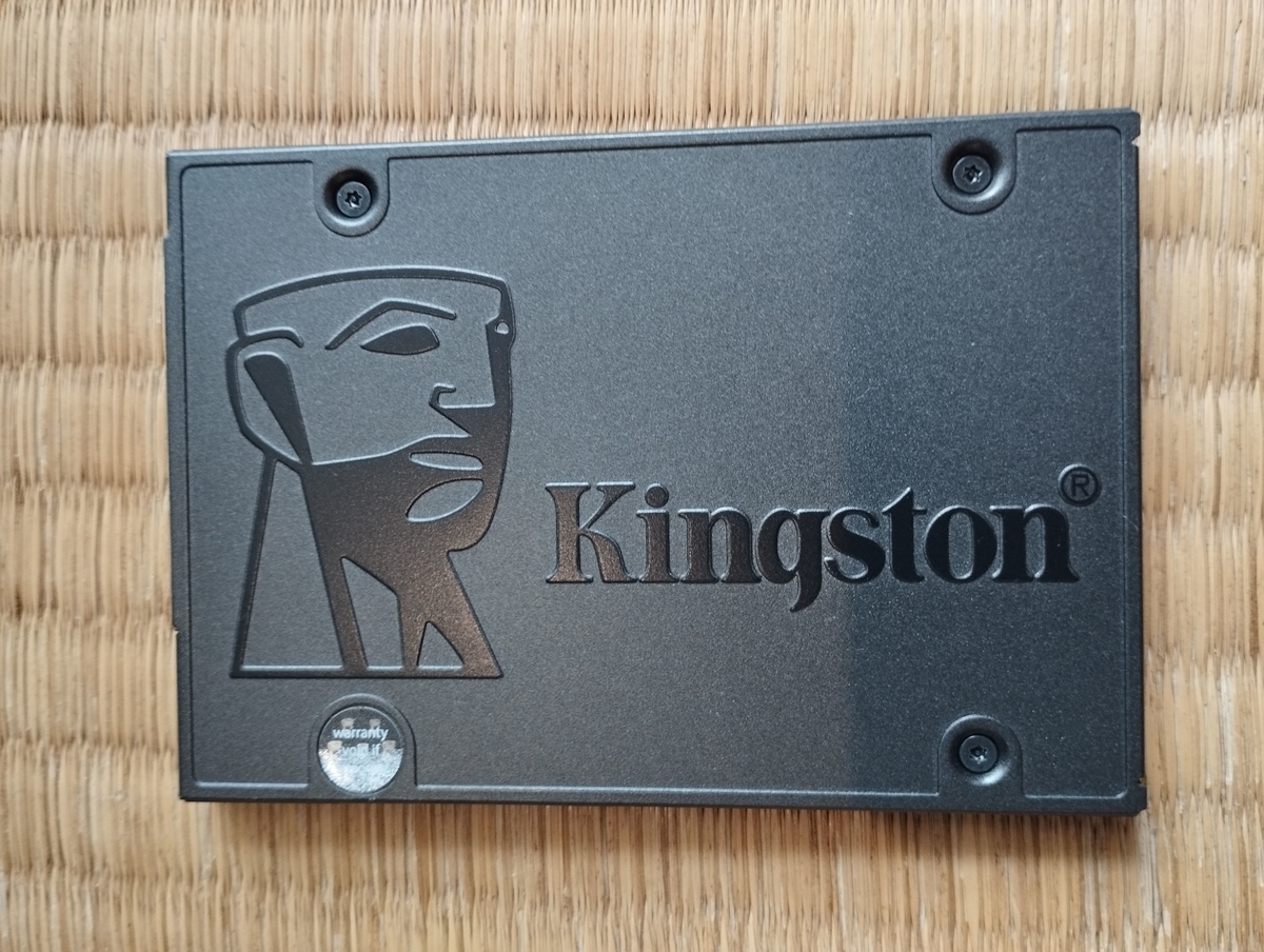 KINGSTON製SSD（SQ500S37/240G）故障に付き、3年保証での交換対応を