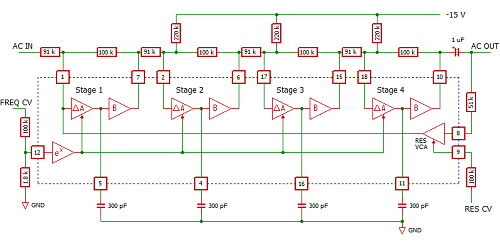4 次 VCF CEM3320/V3320 (9) --- 4 次 LPF (1) - シンセ・アンプラグド