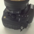 Nikon D610にレンズを取り付けたところ