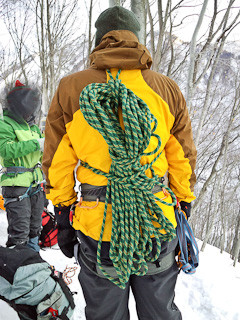 雪山実技第三回 谷川岳 登山センター上部 2日目 Kamiの山登りメモ