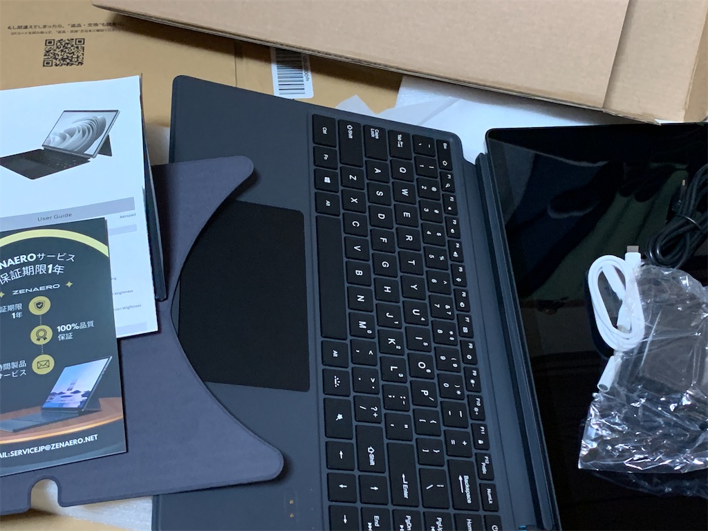 s*n様 ZENAERO AEROPAD 2in1タブレットPC ZENAERO AeroPad 2in1