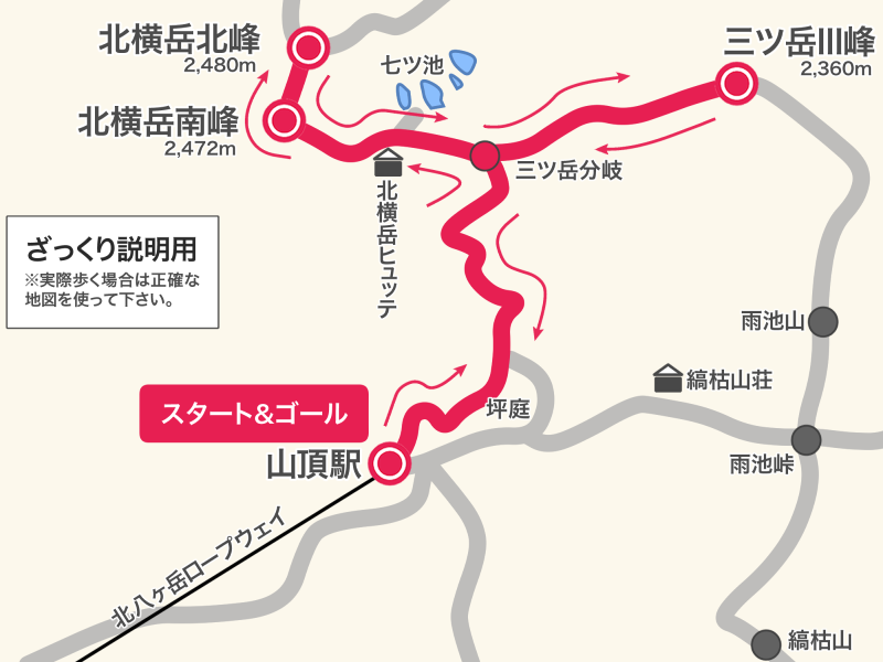 雪の北八ヶ岳登山 北横岳 三ツ岳 峰 今日はあの山へ