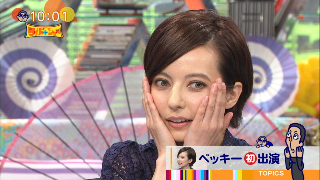 「ベッキー ワイドナショー」の画像検索結果