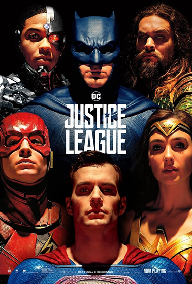 ジャスティス・リーグ Justice League 《ポスターのレベルはMCU