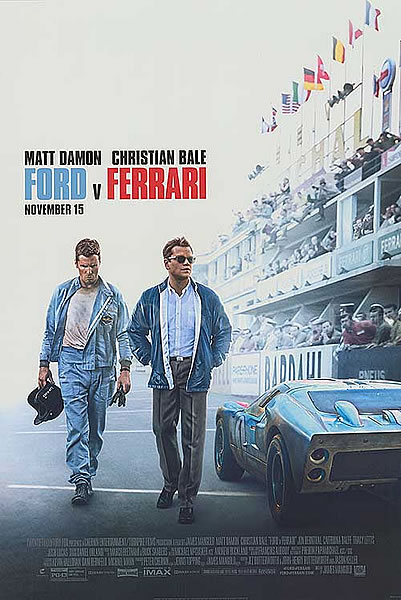フォードvsフェラーリ 《爆音で浴びる映画館用映画》 - 映画のように