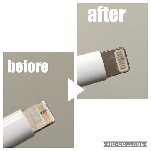 錆びてしまったiPhoneの充電ケーブルを復活させた話 - 単身赴任終了