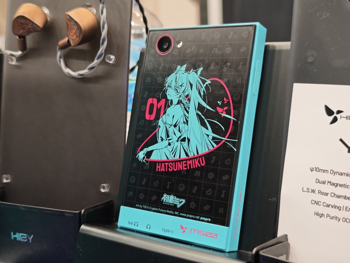 実機レビュー】HiBy Digital M500 Hatsune Miku Edition 初音