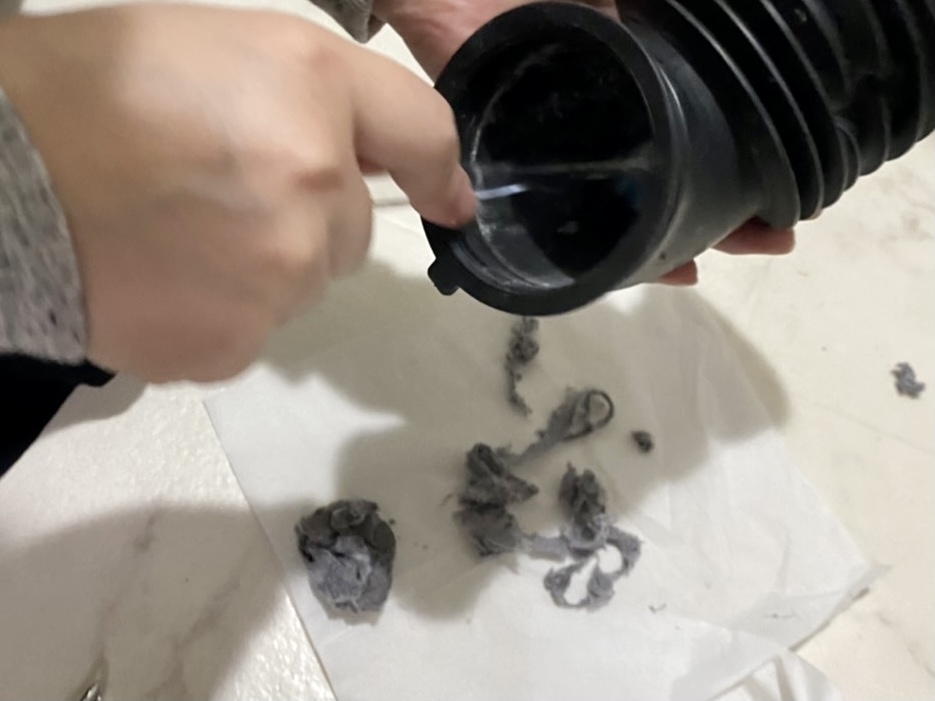 ドラム式洗濯機（パナソニック）の乾燥が乾かなくなったので分解清掃したら乾いたお話