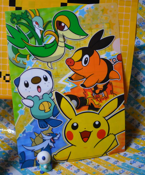 [クリアファイル][ポケモンセンター][時間割]