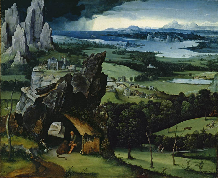青のバディニール 最初の風景画家 青のパティニール』 最初の風景画家ヨアヒム・パティニール - ぺけじの日記