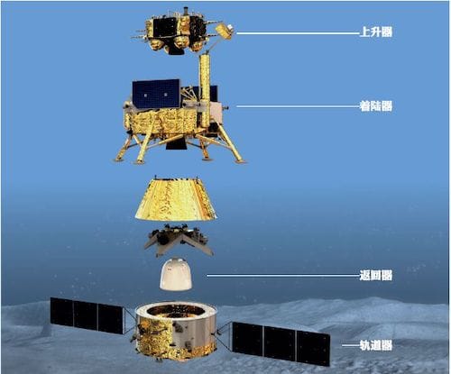 麦様 破開５号　月面５号　岩肌５号 中国の探査機「嫦娥5号」が月へ、野心的なサンプルリターン計画