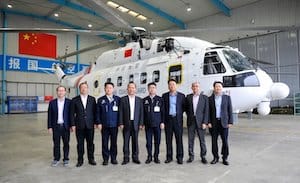 中国海警局】人民武装警察部隊・海警総隊の大型ヘリ「Z-18（直