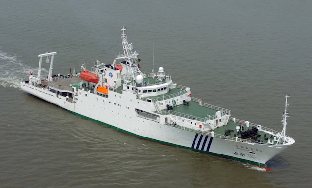 中国海警局】 ”海監型”3000トン級、「海警3302」に30mm機関砲2