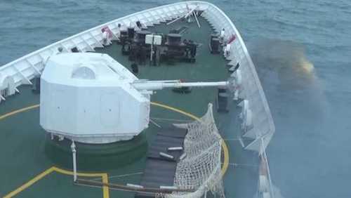 中国海警局】 718B型「海警2204」初確認、76ミリ砲（H/PJ-26型
