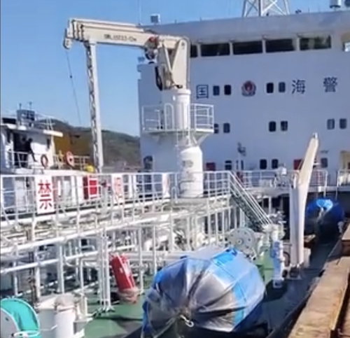 中国海警局】 玉環基地、油槽船と新型5000トン級 - pelicanmemo