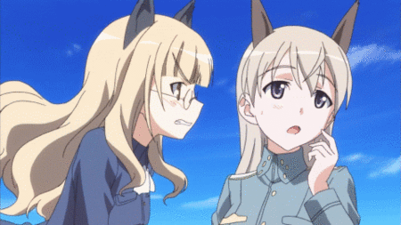 個別 Anime Gif ストパン ストパン2 06 エイラ ペリーヌ の写真 画像 Pema S Fotolife