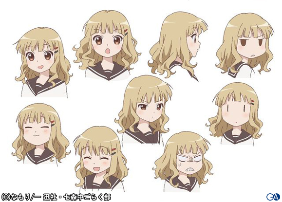 個別「[anime][設定画][ゆるゆり][大室櫻子]」の写真、画像 - pema's fotolife