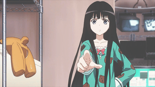 個別 Anime Gif 神様のメモ帳 紫苑寺有子 ムス顔 の写真 画像 Pema S Fotolife