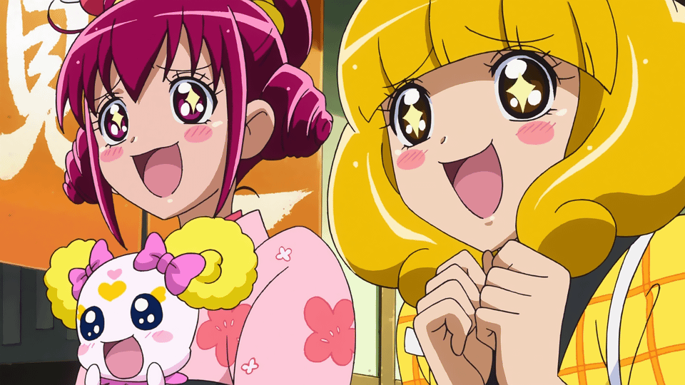 個別 Anime Gif スマイルプリキュア 星空みゆき 黄瀬やよい 目がしいたけ キラキラ の写真 画像 Pema S Fotolife