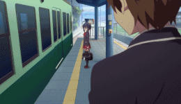 個別 Anime Gif 中二病でも恋がしたい 小鳥遊六花 電車 の写真 画像 Pema S Fotolife