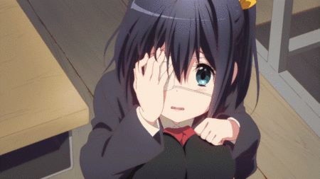 個別 Anime Gif 中二病でも恋がしたい 小鳥遊六花 うるうる の写真 画像 Pema S Fotolife