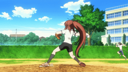 個別 Anime Gif リトルバスターズ 棗鈴 野球 の写真 画像 Pema S Fotolife