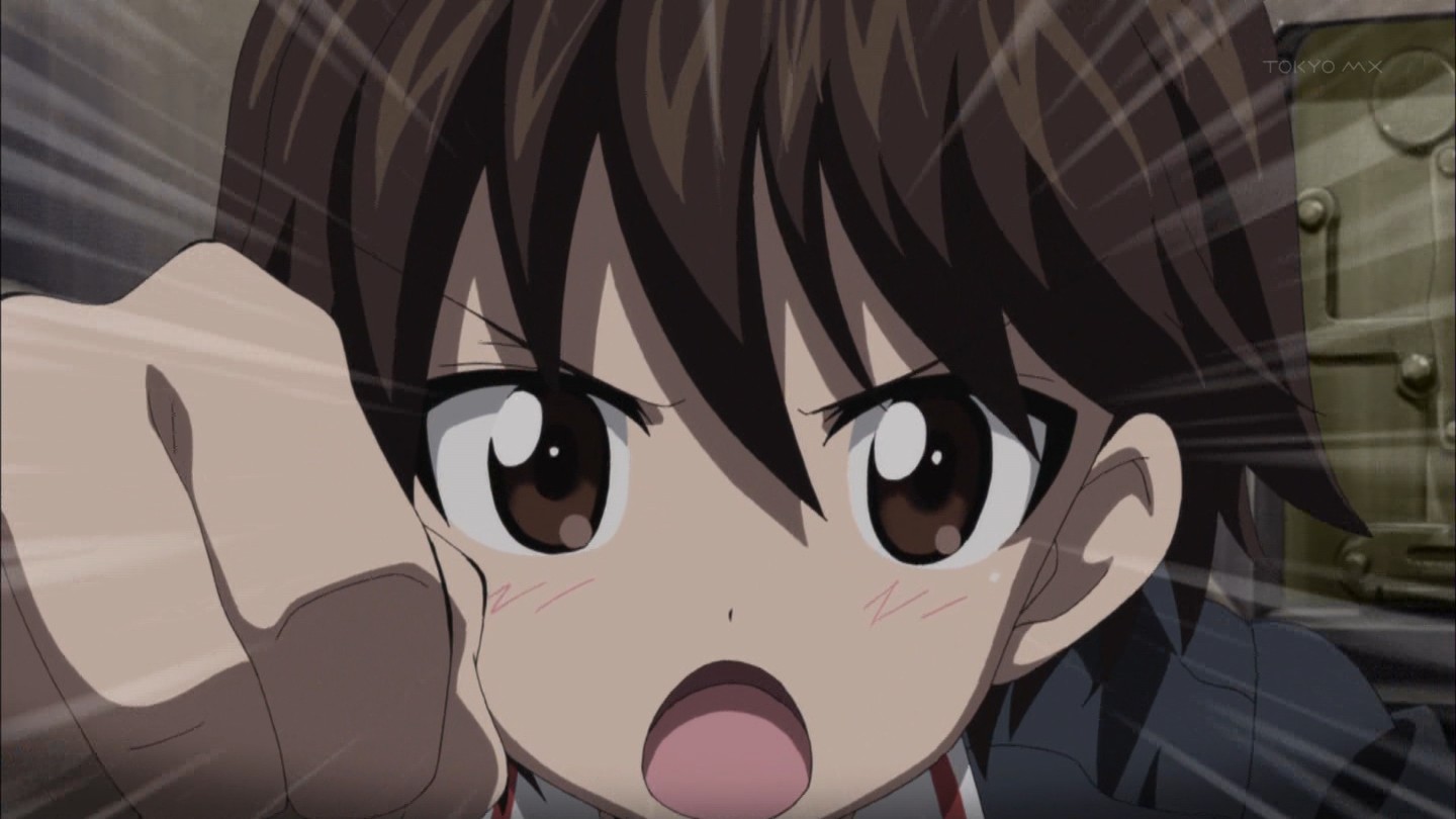 個別 Anime ガールズ パンツァー バレー部 アヒル 磯辺典子 集中線 の写真 画像 Pema S Fotolife