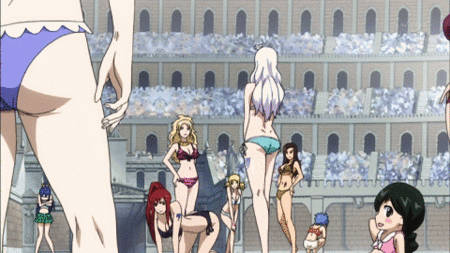 個別 Gif Fairy Tailgif Fairy Tail Fairy Tail水着 ジュビア ロクサー 食い込み直し お尻 ひざ裏 の写真 画像 Pema S Fotolife