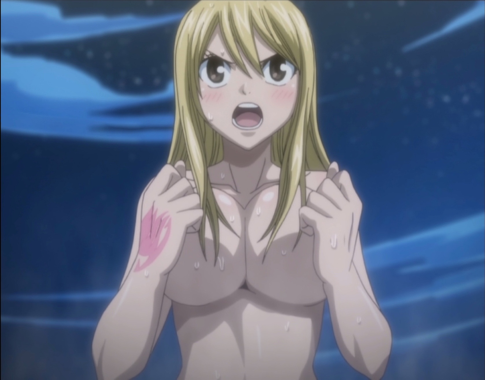 Lucy fairy tail boobs