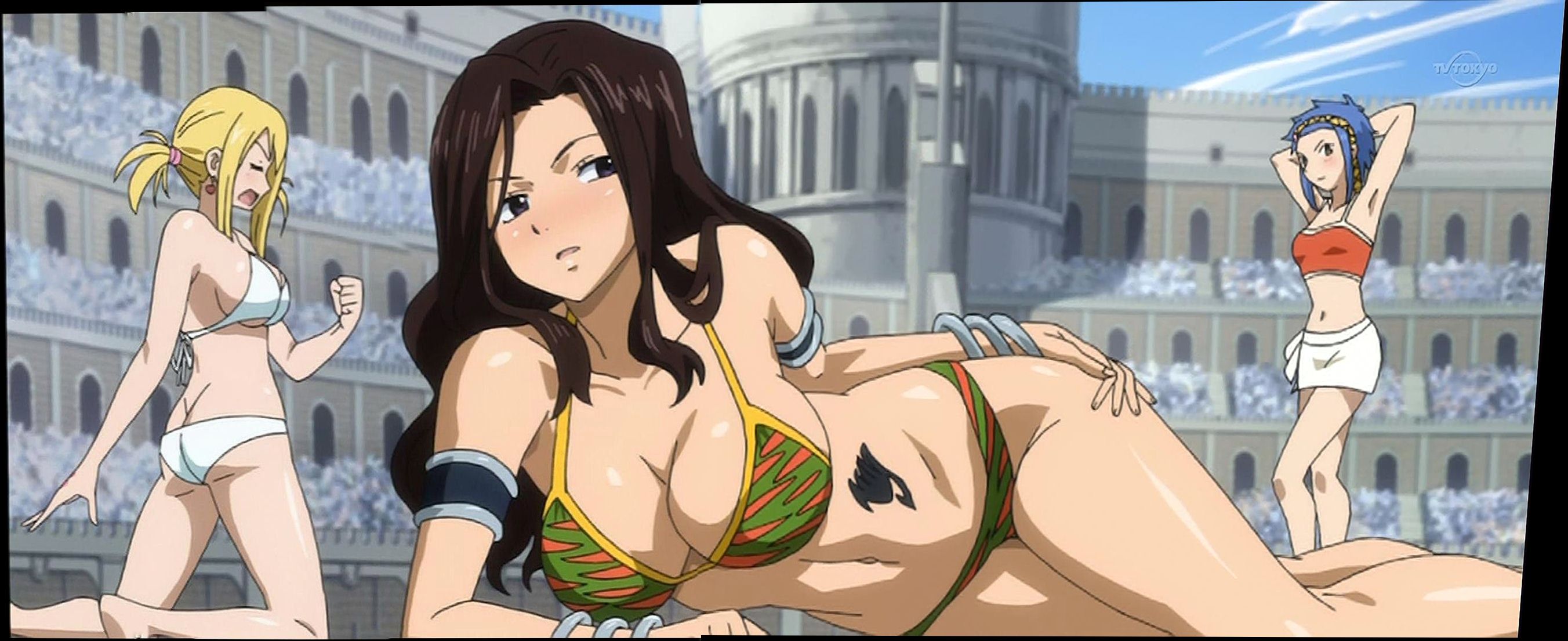 個別 Fairy Tail カナ Ft おっぱい ルーシィ レビィ マグガーデン の写真 画像 Pema S Fotolife