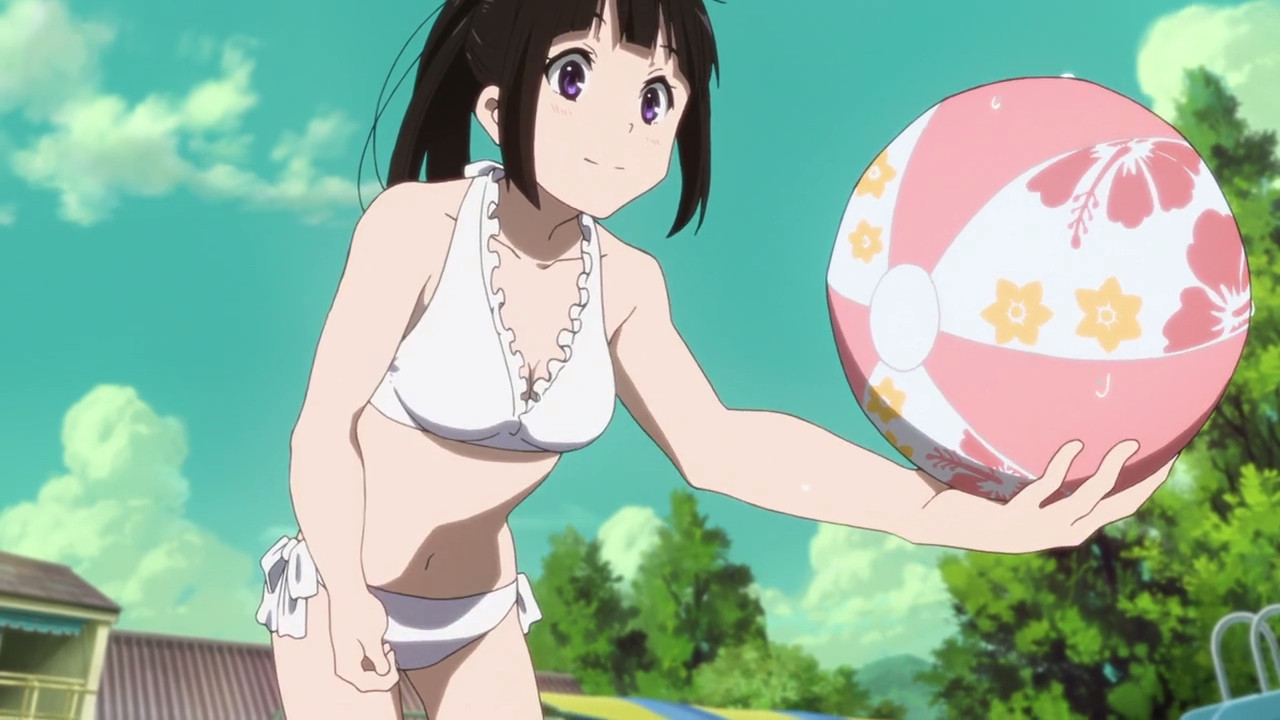 個別 氷菓 氷菓水着 千反田える 白水着 の写真 画像 Pema S Fotolife