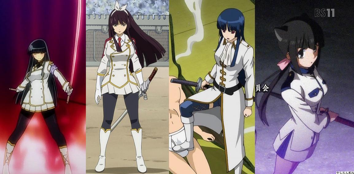 個別 閃乱カグラ 斑鳩 閃乱 Fairy Tail カグラ ミカヅチ 比較 の写真 画像 Pema S Fotolife