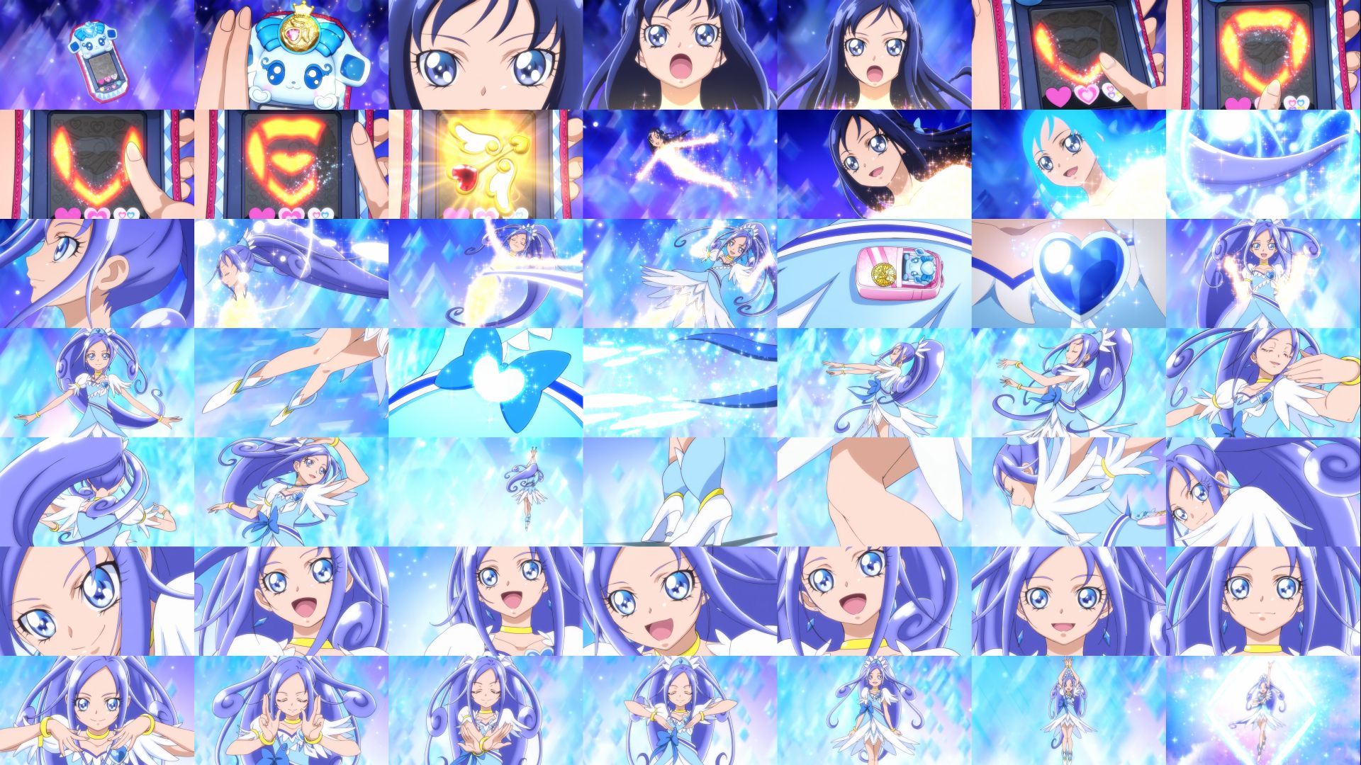 個別 ドキドキプリキュア ドキプリ変身 変身 菱川六花 キュアダイヤモンド の写真 画像 Pema S Fotolife