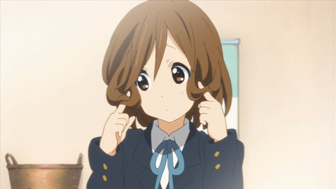 個別 Gif けいおん Gif けいおん 平沢唯 くりくり ゆいの髪型画像 の写真 画像 Pema S Fotolife