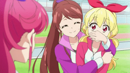 個別 Gif アイカツ Gif アイカツ 紫吹蘭 星宮いちご 口塞ぎ の写真 画像 Pema S Fotolife