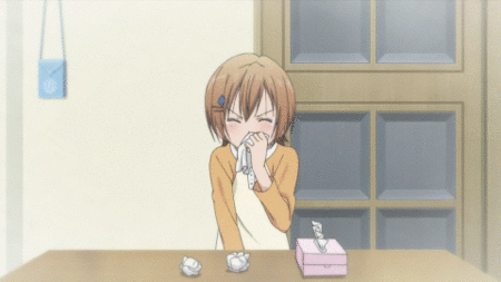 個別 Gif みなみけgif みなみけ マコト マコちゃん くしゃみ の写真 画像 Pema S Fotolife