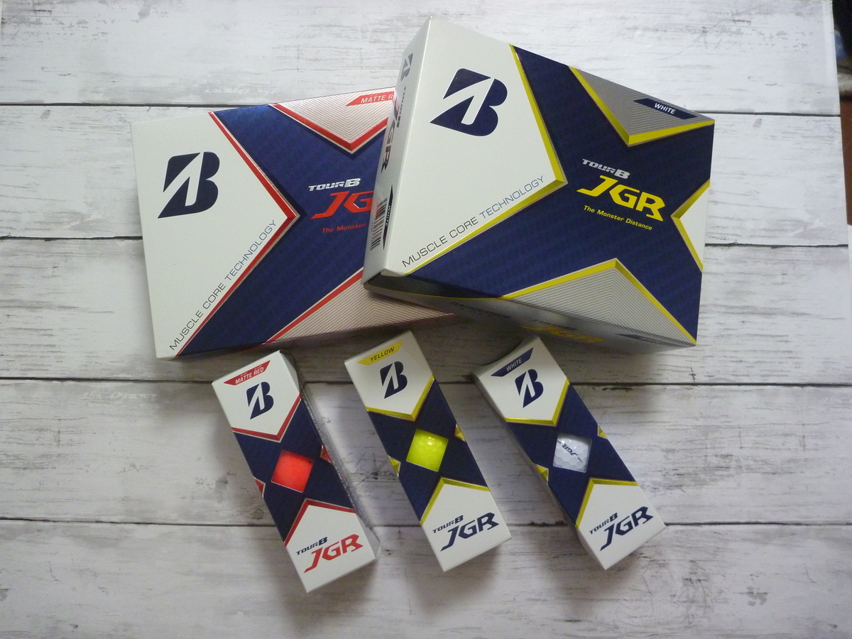 BRIDGESTONE ゴルフボール TOUR B JGR Pホワイト 4ダース 進化した