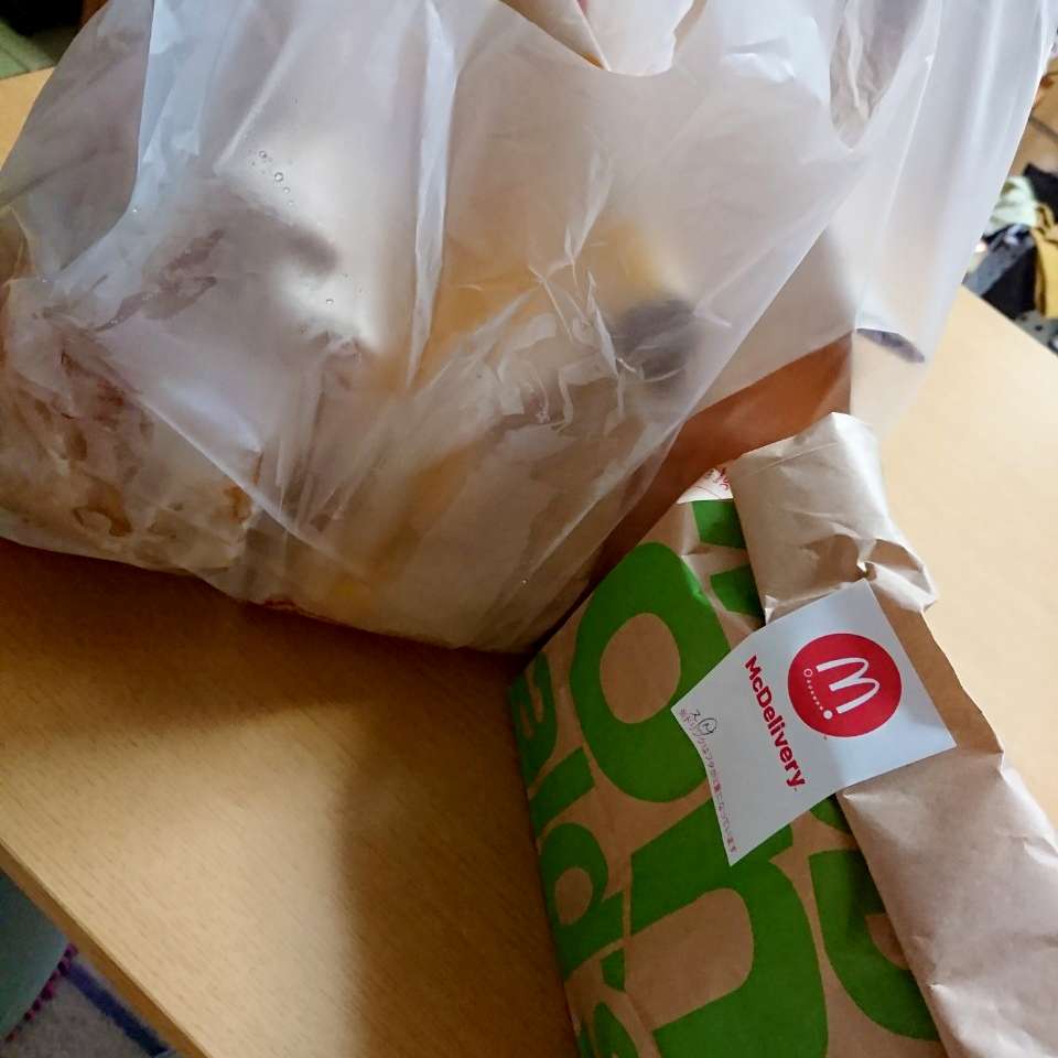 マクドナルドの包装