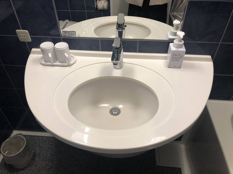 品川プリンスホテル 洗面台とアメニティセット