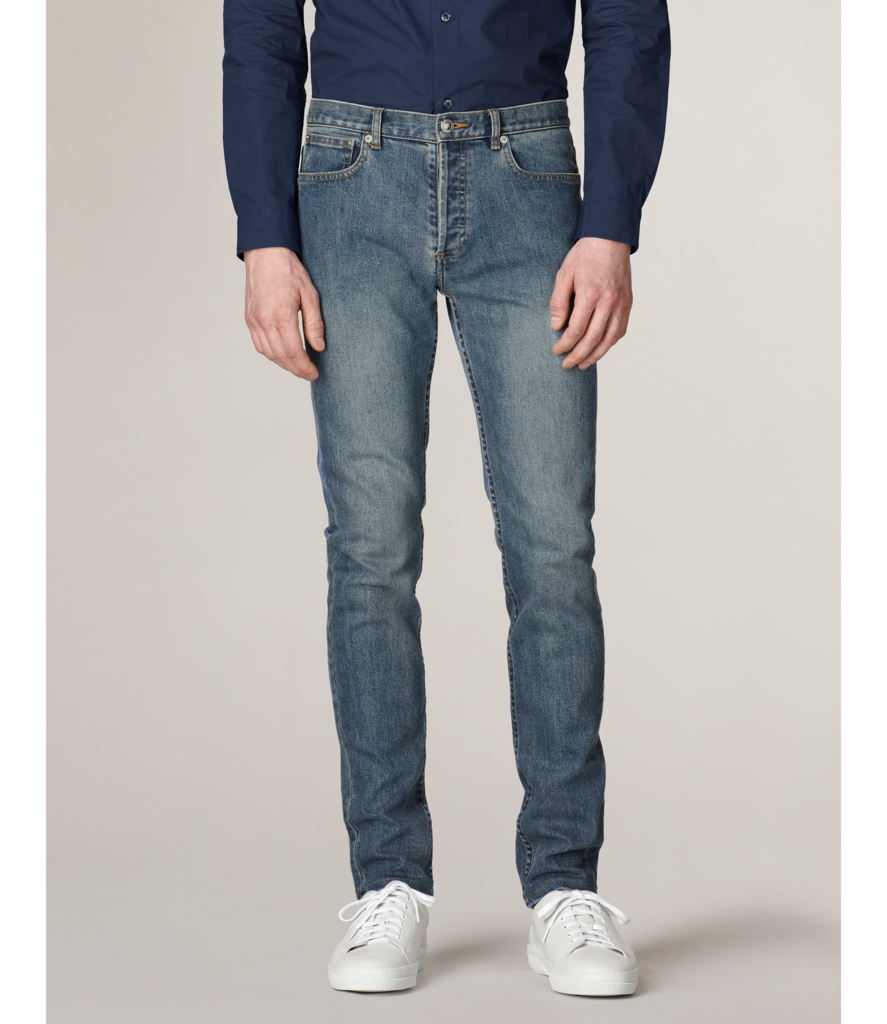 A.P.C. デニム　ニュースタンダード　32インチ　リジットデニム　ストレート テーパードが効いたスリムなリジッドデニムならA.P.C.プチニュー