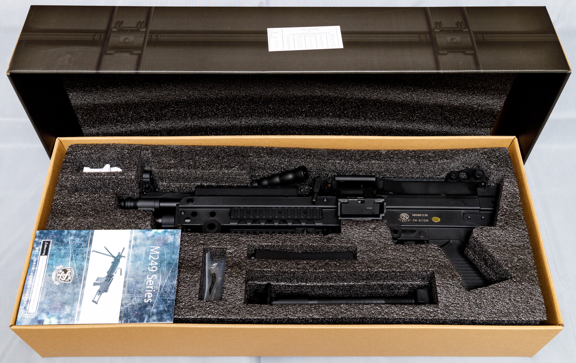 S&T M249 PARA スポーツライン(電動エアガン) - pepe's blog S&T M249 PARA スポーツライン(電動エアガン) - pepe's blog