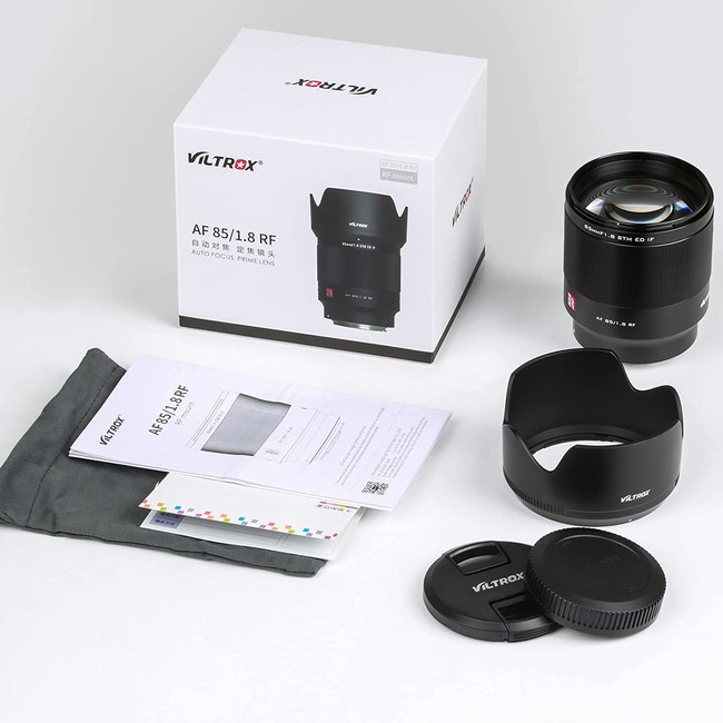 Viltrox 85mm F1.8 STM に Canon RF マウント版が登場! ( 2021-11-16
