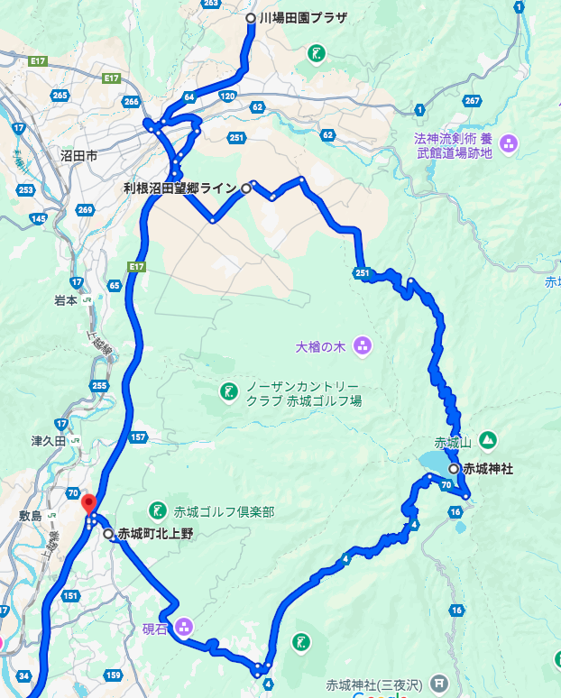 ツーリングルート