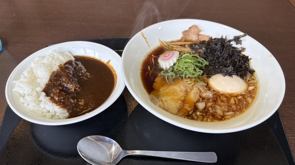 中華そば全部乗せ+カレー